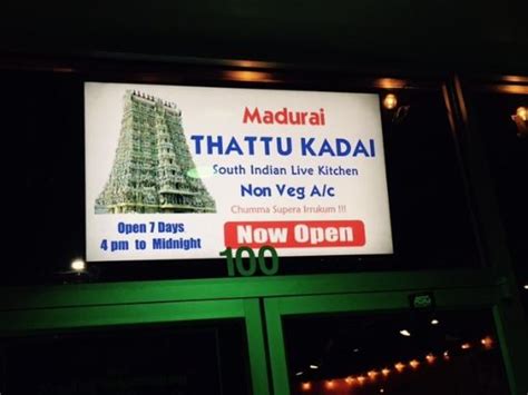Madurai thattu kadai - Madurai Thattu Kadai. ( 727 Reviews ) 8001 Bryson Rd. Irving, TX 75063. (469) 420-9787. Website.